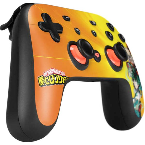 My Hero Academia Deku and Bakugo Season 5 Google Stadia Controller Skin