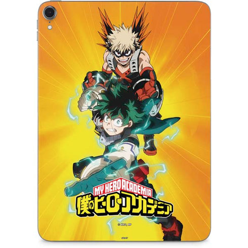 My Hero Academia Deku and Bakugo Season 5 Apple iPad Pro Skin