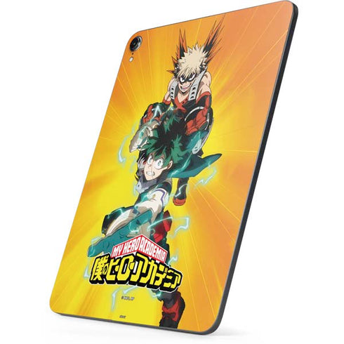 My Hero Academia Deku and Bakugo Season 5 Apple iPad Pro Skin
