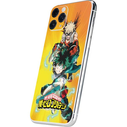 My Hero Academia Deku and Bakugo Season 5 iPhone 11 Pro Skin