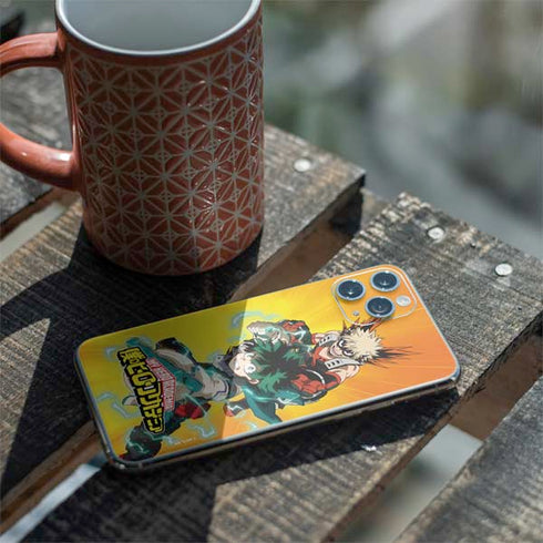 My Hero Academia Deku and Bakugo Season 5 iPhone 11 Pro Skin