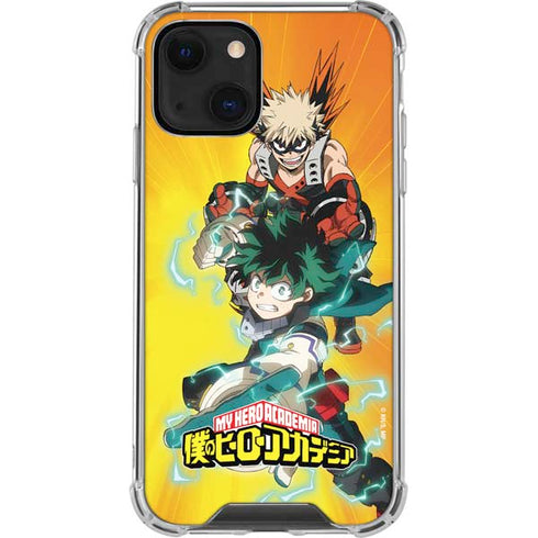 My Hero Academia Deku and Bakugo Season 5 iPhone 13 Mini Clear Case