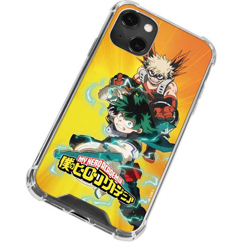 My Hero Academia Deku and Bakugo Season 5 iPhone 13 Mini Clear Case