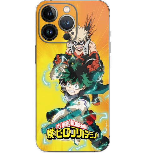 My Hero Academia Deku and Bakugo Season 5 iPhone 13 Pro Skin