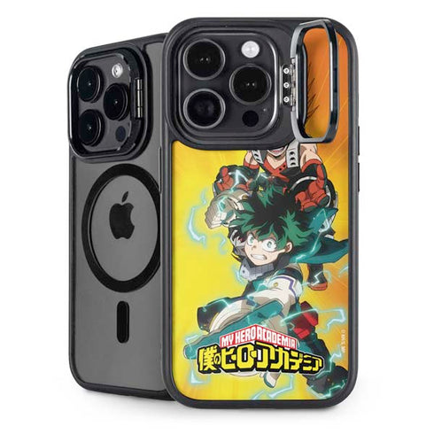 My Hero Academia Deku and Bakugo Season 5 iPhone 14 Pro Kickstand Case