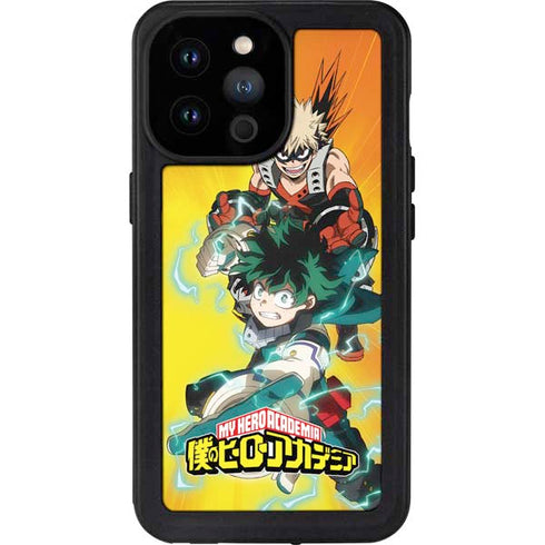 My Hero Academia Deku and Bakugo Season 5 iPhone 14 Pro Max Waterproof Case