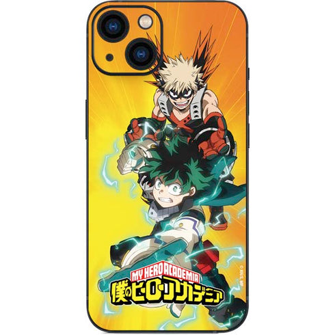 My Hero Academia Deku and Bakugo Season 5 iPhone Skins
