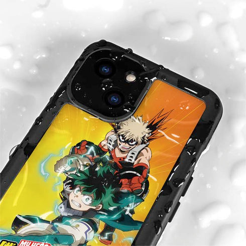 My Hero Academia Deku and Bakugo Season 5 iPhone 15 Plus Waterproof Case