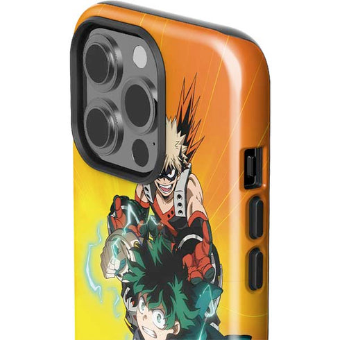 My Hero Academia Deku and Bakugo Season 5 iPhone 15 Pro Impact Case