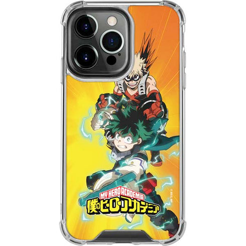 My Hero Academia Deku and Bakugo Season 5 iPhone 15 Pro Max Clear Case
