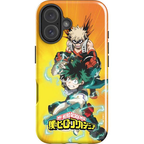 My Hero Academia Deku and Bakugo Season 5 iPhone 16 Plus Impact Case