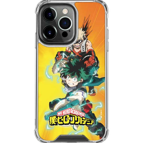 My Hero Academia Deku and Bakugo Season 5 iPhone 16 Pro Max Clear Case