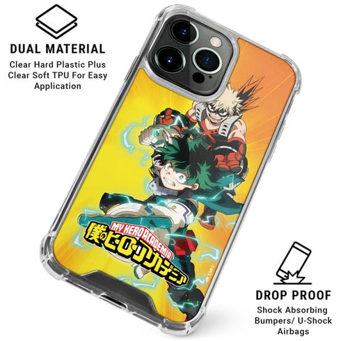 My Hero Academia Deku and Bakugo Season 5 iPhone 16 Pro Max Clear Case