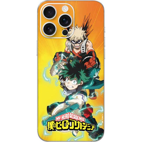 My Hero Academia Deku and Bakugo Season 5 iPhone 16 Pro Max Skin