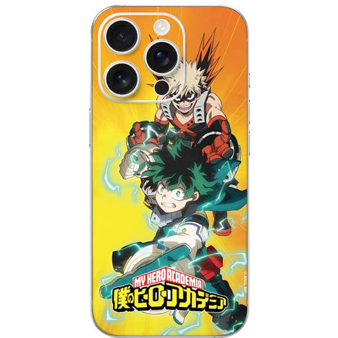 My Hero Academia Deku and Bakugo Season 5 iPhone 16 Pro Skin