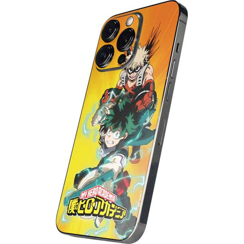 My Hero Academia Deku and Bakugo Season 5 iPhone 16 Pro Skin