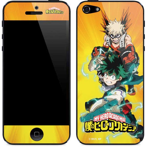 My Hero Academia Deku and Bakugo Season 5 iPhone 5/5s/5SE Skin