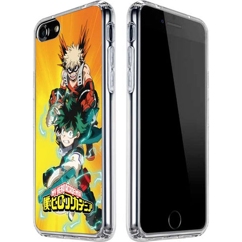 My Hero Academia Deku and Bakugo Season 5 iPhone SE (2nd & 3rd Gen) Clear Case