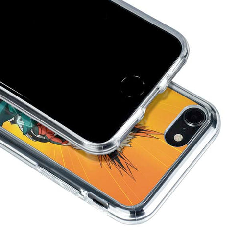 My Hero Academia Deku and Bakugo Season 5 iPhone SE (2nd & 3rd Gen) Clear Case
