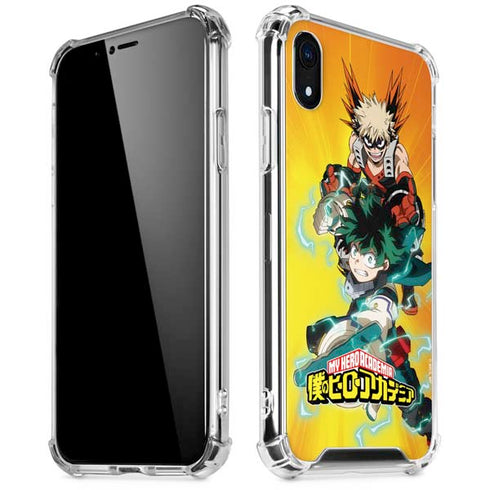 My Hero Academia Deku and Bakugo Season 5 iPhone XR Clear Case