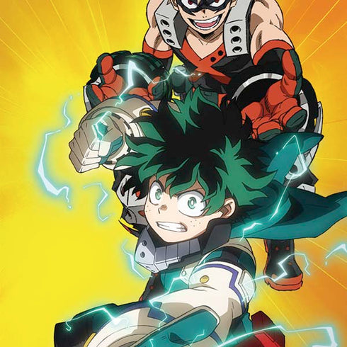 My Hero Academia Deku and Bakugo Season 5 iPhone XR Skin