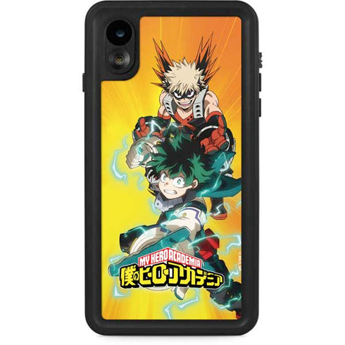 My Hero Academia Deku and Bakugo Season 5 iPhone XR Waterproof Case