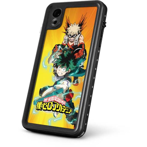 My Hero Academia Deku and Bakugo Season 5 iPhone XR Waterproof Case
