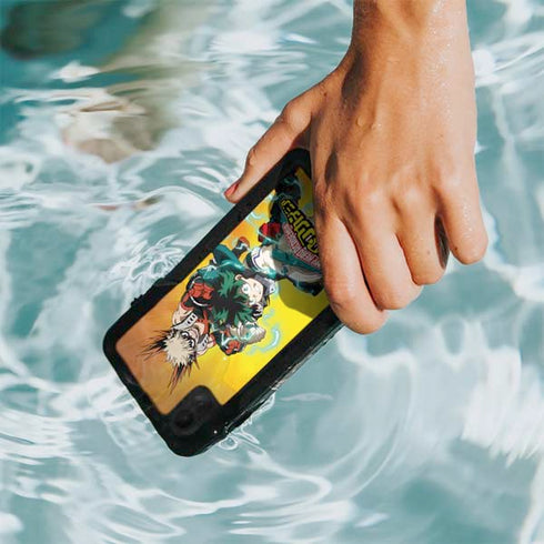 My Hero Academia Deku and Bakugo Season 5 iPhone XR Waterproof Case