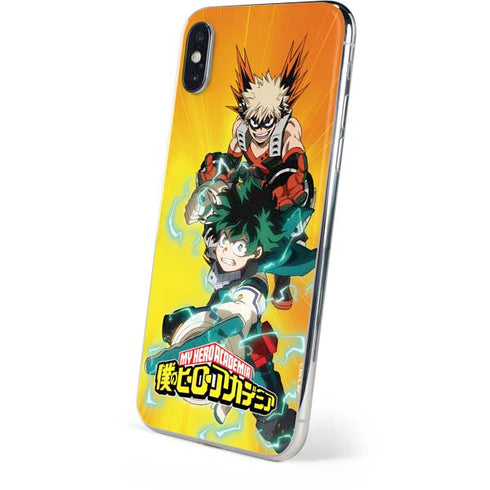 My Hero Academia Deku and Bakugo Season 5 iPhone XS Skin