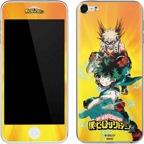 My Hero Academia Deku and Bakugo Season 5 Apple iPod Skin