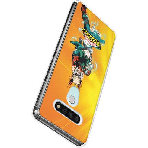 My Hero Academia Deku and Bakugo Season 5 LG Stylo 6 Clear Case