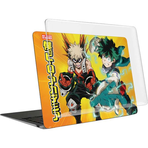 My Hero Academia Deku and Bakugo Season 5 MacBook Air 13in (2020) Case plus Skin