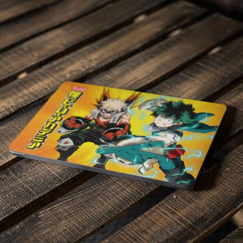 My Hero Academia Deku and Bakugo Season 5 Apple MacBook Air Skin