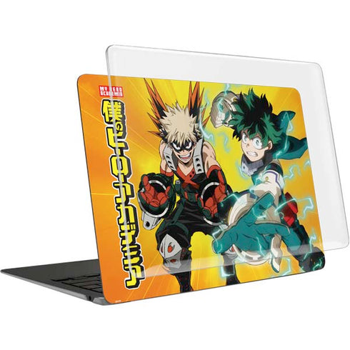 My Hero Academia Deku and Bakugo Season 5 MacBook Air 15in (2023-2025) Case plus Skin