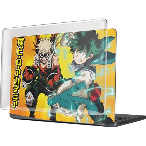 My Hero Academia Deku and Bakugo Season 5 MacBook Pro 14in (2021-24) Case plus Skin