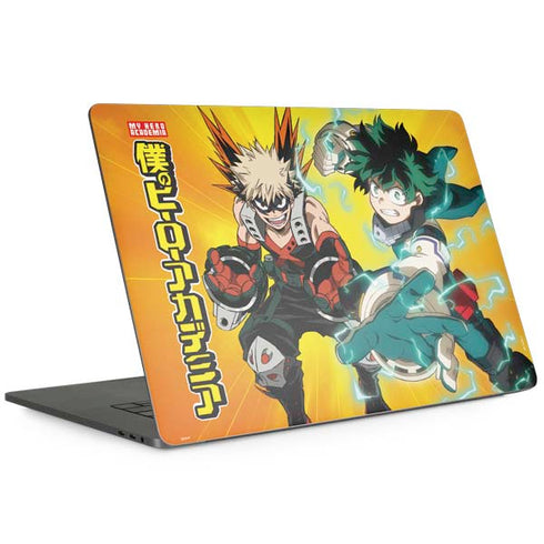 My Hero Academia Deku and Bakugo Season 5 Apple MacBook Pro 15-inch Skin