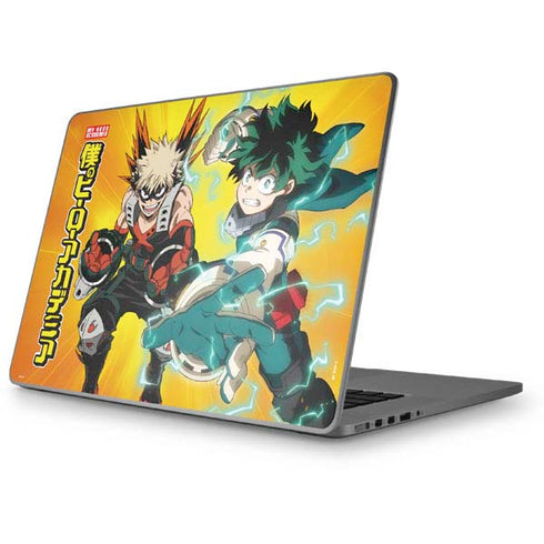 My Hero Academia Deku and Bakugo Season 5 Apple MacBook Pro 17-inch Skin