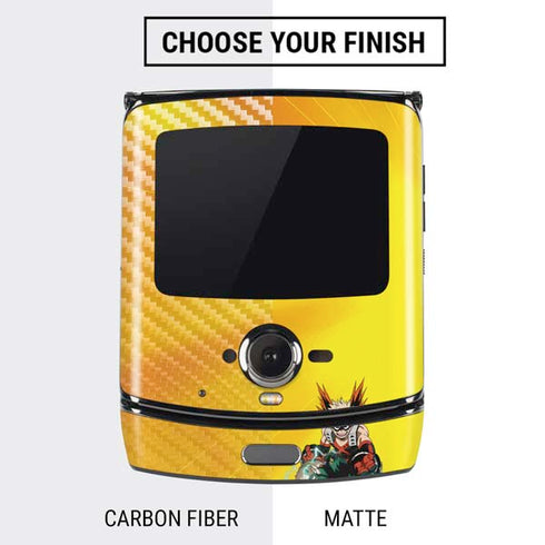 My Hero Academia Deku and Bakugo Season 5 Motorola RAZR Skin