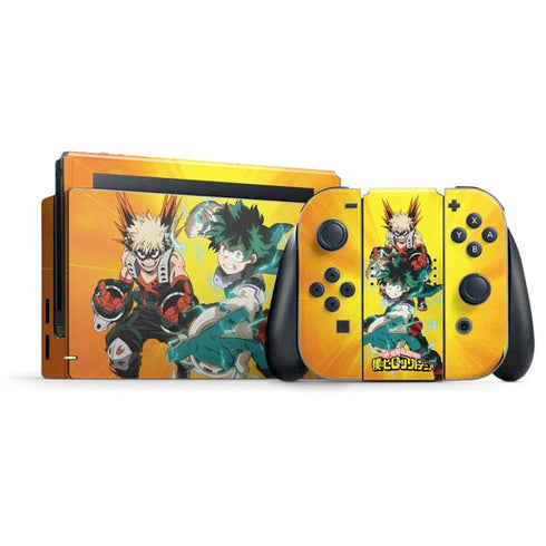 My Hero Academia Deku and Bakugo Season 5 Nintendo Switch Bundle Skin
