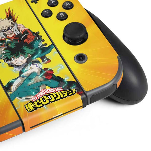 My Hero Academia Deku and Bakugo Season 5 Nintendo Switch Bundle Skin