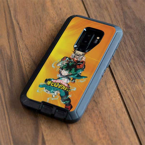 My Hero Academia Deku and Bakugo Season 5 Otterbox Defender Galaxy Skin