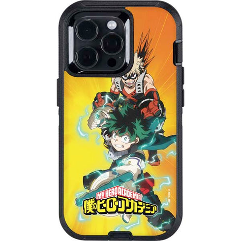 My Hero Academia Deku and Bakugo Season 5 Otterbox Defender iPhone Skin