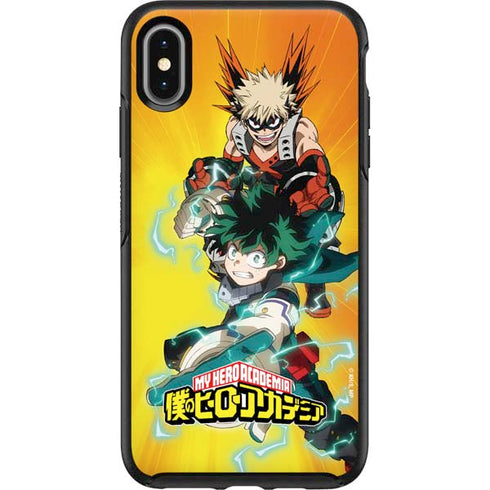 My Hero Academia Deku and Bakugo Season 5 Otterbox Symmetry iPhone Skin