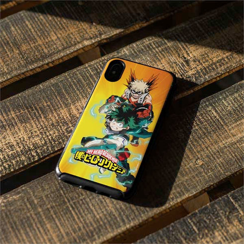 My Hero Academia Deku and Bakugo Season 5 Otterbox Symmetry iPhone Skin