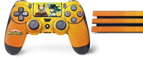 My Hero Academia Deku and Bakugo Season 5 PS4 Pro Bundle Skin