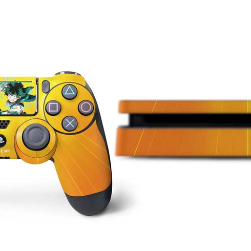 My Hero Academia Deku and Bakugo Season 5 PS4 Slim Bundle Skin