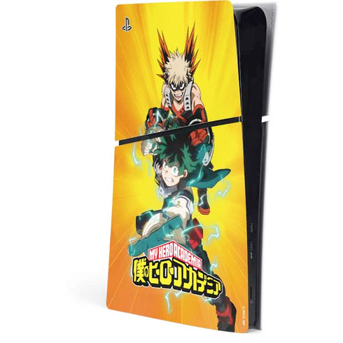 My Hero Academia Deku and Bakugo Season 5 PlayStation PS5 Skins