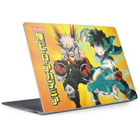 My Hero Academia Deku and Bakugo Season 5 Surface Laptop 2 Skin