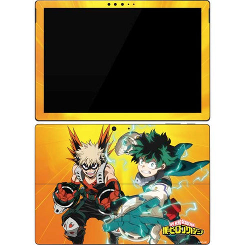 My Hero Academia Deku and Bakugo Season 5 Surface Pro 7 Skin