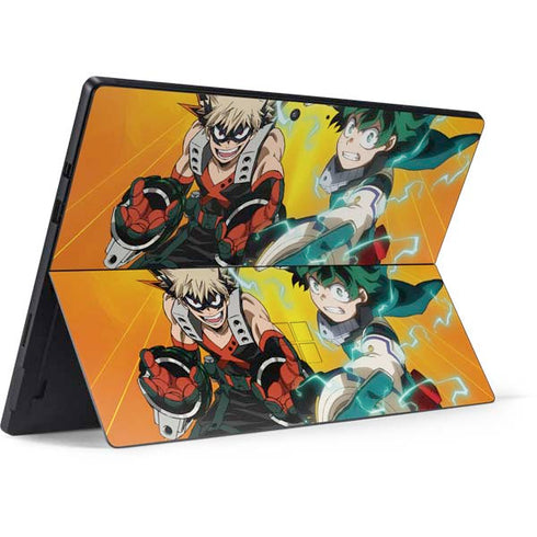 My Hero Academia Deku and Bakugo Season 5 Surface Pro 7 Skin